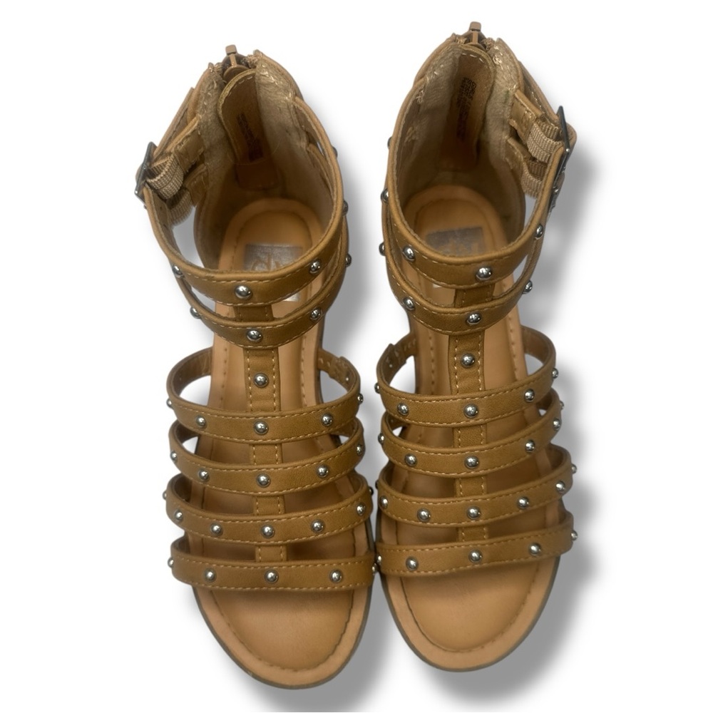 DV Dolce Vita - Girls' Durzy Studded Gladiator Sandals - Size 1 - Picture 8 of 8